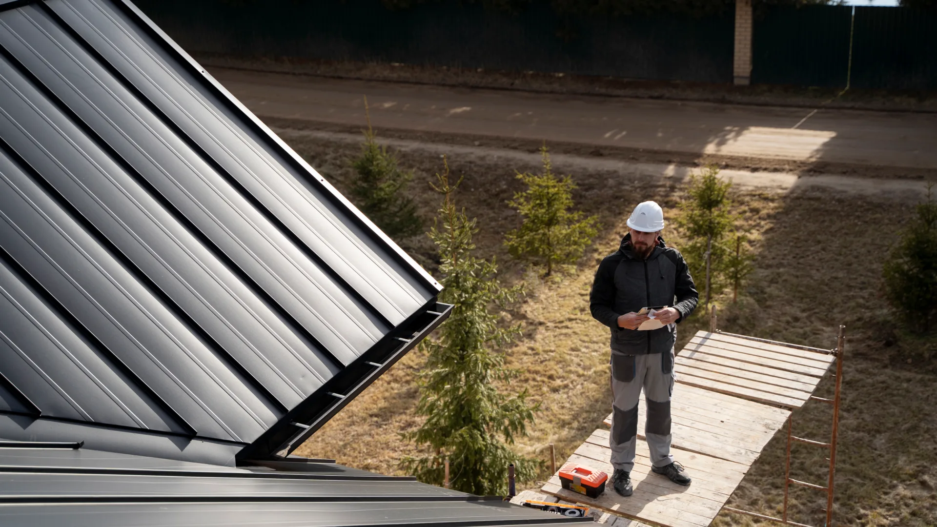 Toiture métallique